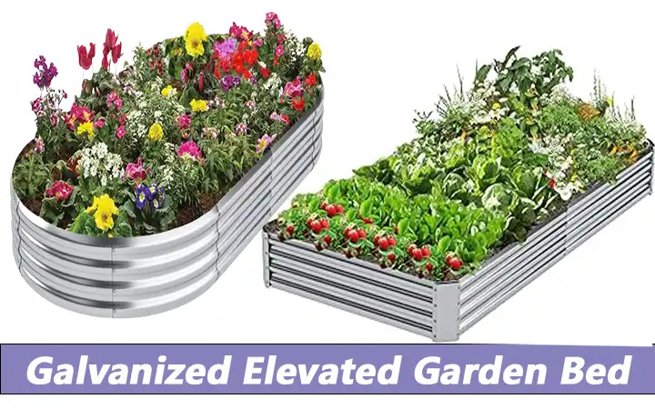 Galvanized Elevated Garden Bed